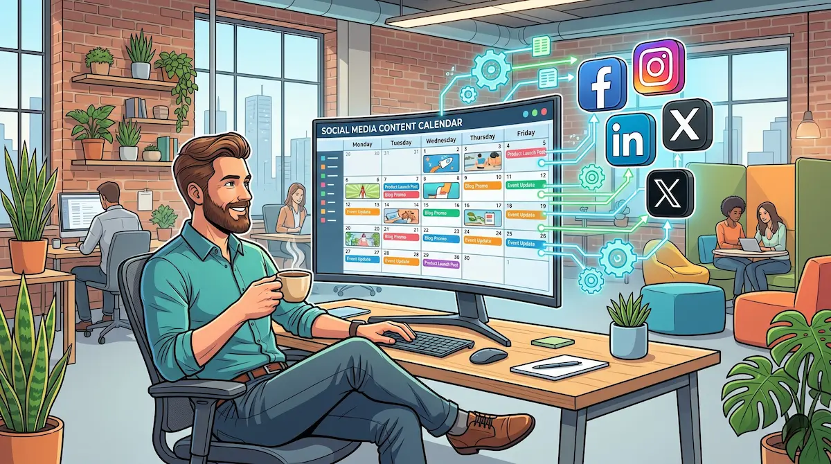 Automatyzacja postów w social media